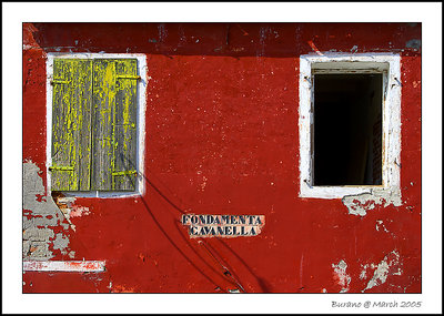 Burano - Fondamenta Cavanella
