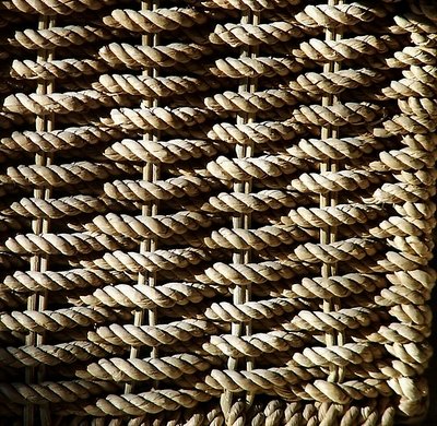 Woven basket (detail)