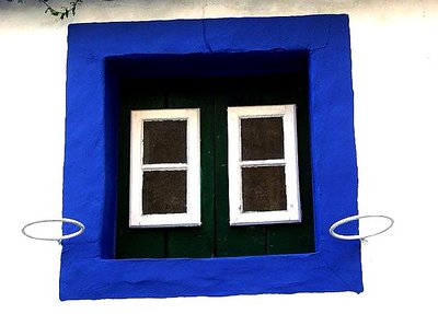 Blue window