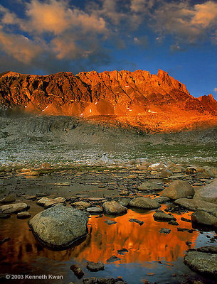 Alpenglow, Mt Humphreys