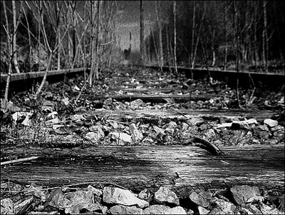 Closed railways to a cemetery  II