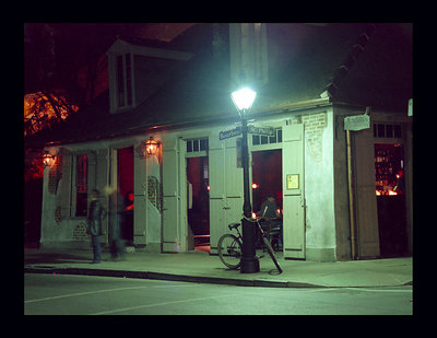 Ghostly Street Corner