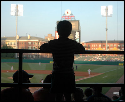 At the Ole Ballgame