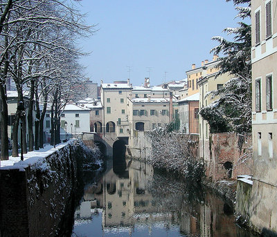 snowy souvenir from Mantova