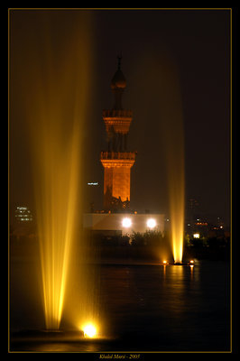 Minaret by Night