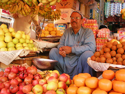 Fruit seller, Hyderabad