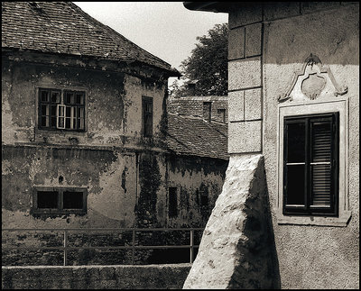 Old houses in Sopron city