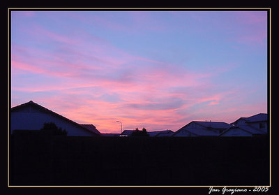 Backyard Sunrise