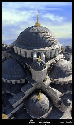 blue mosque dome