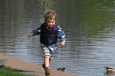 Child running