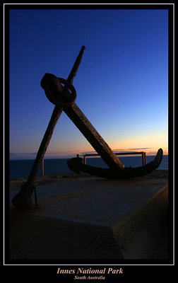 Anchor In Sunset 