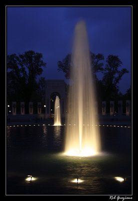 WWII Memorial Glow