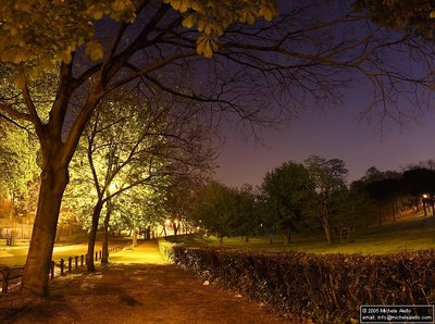 Villa Borghese by Night