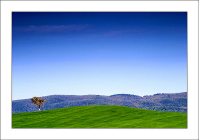 The hill and the sky