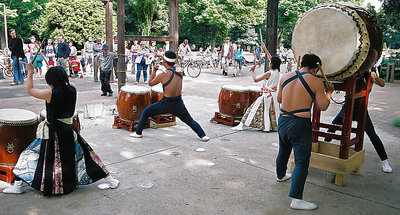 Drummers Triptych II