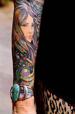 The tatooed lady