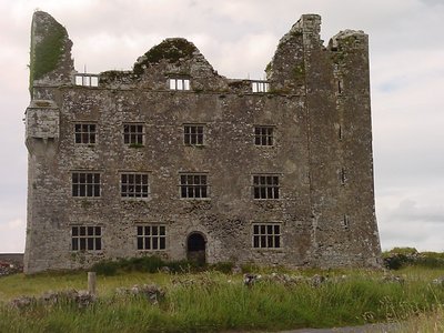 Castle ruins from the 15 century in ennis count clare ireland