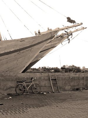 bike and boats