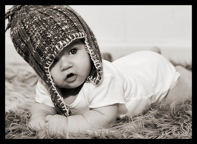 Baby in a hat