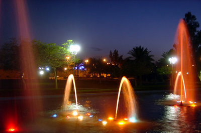 fountains of light