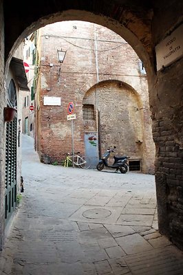 Street in Siena