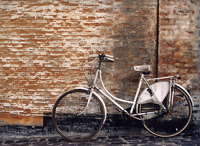 Wall  With  Bicycle