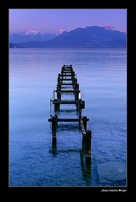 ... the Annecy Lake ...
