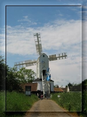 Post mill- Saxtead Green