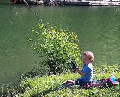 Little Boy Fishin