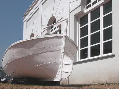 White boat