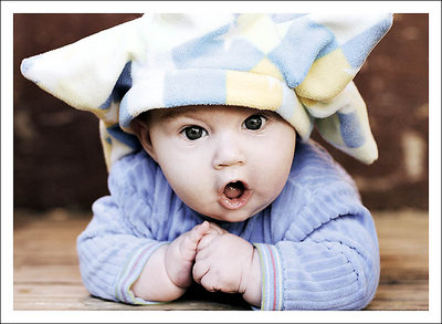 Baby Boy in a Hat