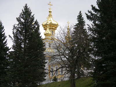 Peterhof Palace Church at St.Petersburg