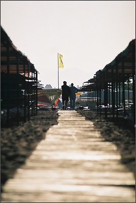 Evening on the beach