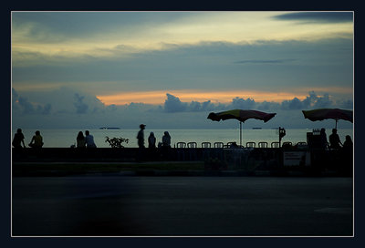 Street Sunset