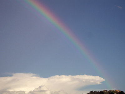 Rainbow ..view from my house in Caracas