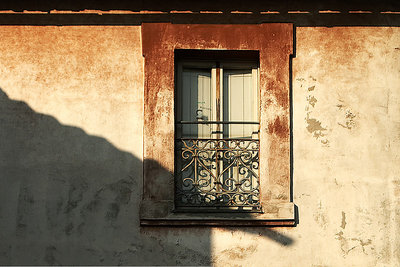 evening light + shadow play