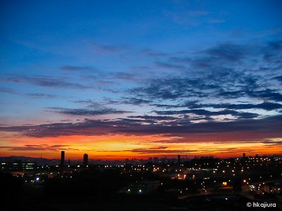 O Amanhecer, da minha Janela