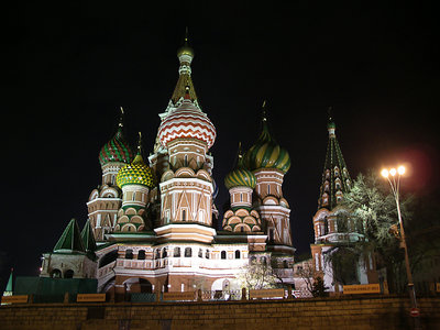 San Basilio at Red Square in Moscow