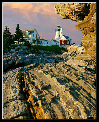 Rock Formation at Pemaquid Point