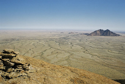 High above Kalahari