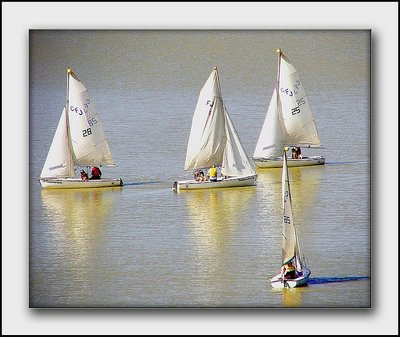 Sailing on the Lake.