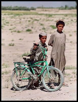 the green bike
