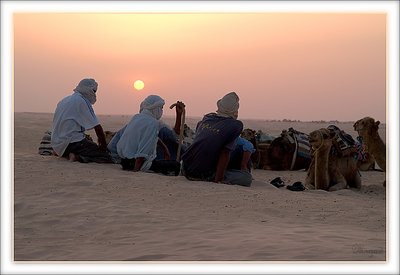 Sunset at Sahara