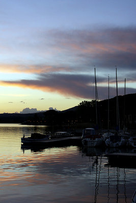 Bolsena Lake Sunset 