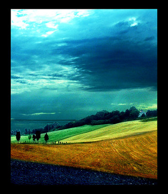 This is tuscany #10-Burned Sky #3