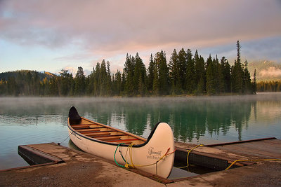 Boat in Jasper