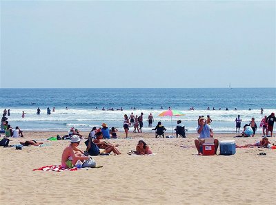 day at the beach