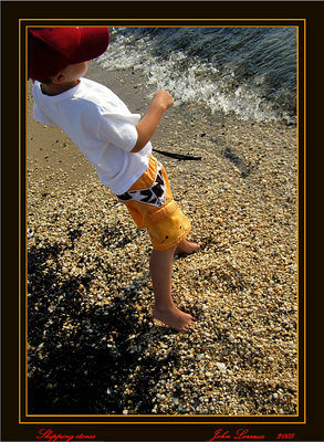Skipping stones... For Darlene and Her daughter