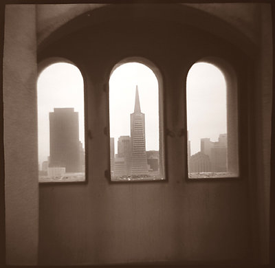 trans-america from coit tower