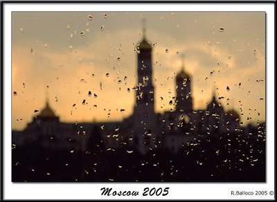 Raindrops over the Kremlin